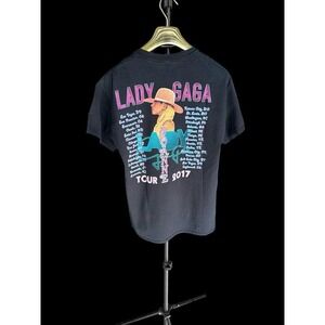 Lady Gaga Joanne 2017 World Tour Concert Cotton T-Shirt Sz Medium No Size Tag